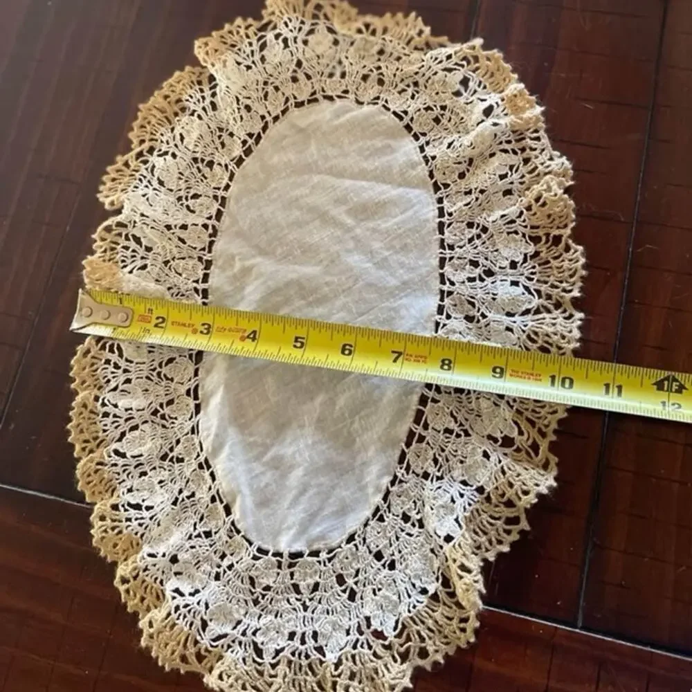 Vintage lace doilies set of 3